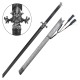 TANG DYNASTY SWORD (SILVER/BLACK), Timeless Elegance